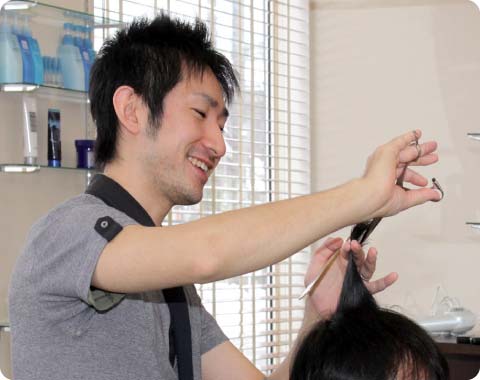 髪ようび 新潟市西区 床屋／スタッフ１